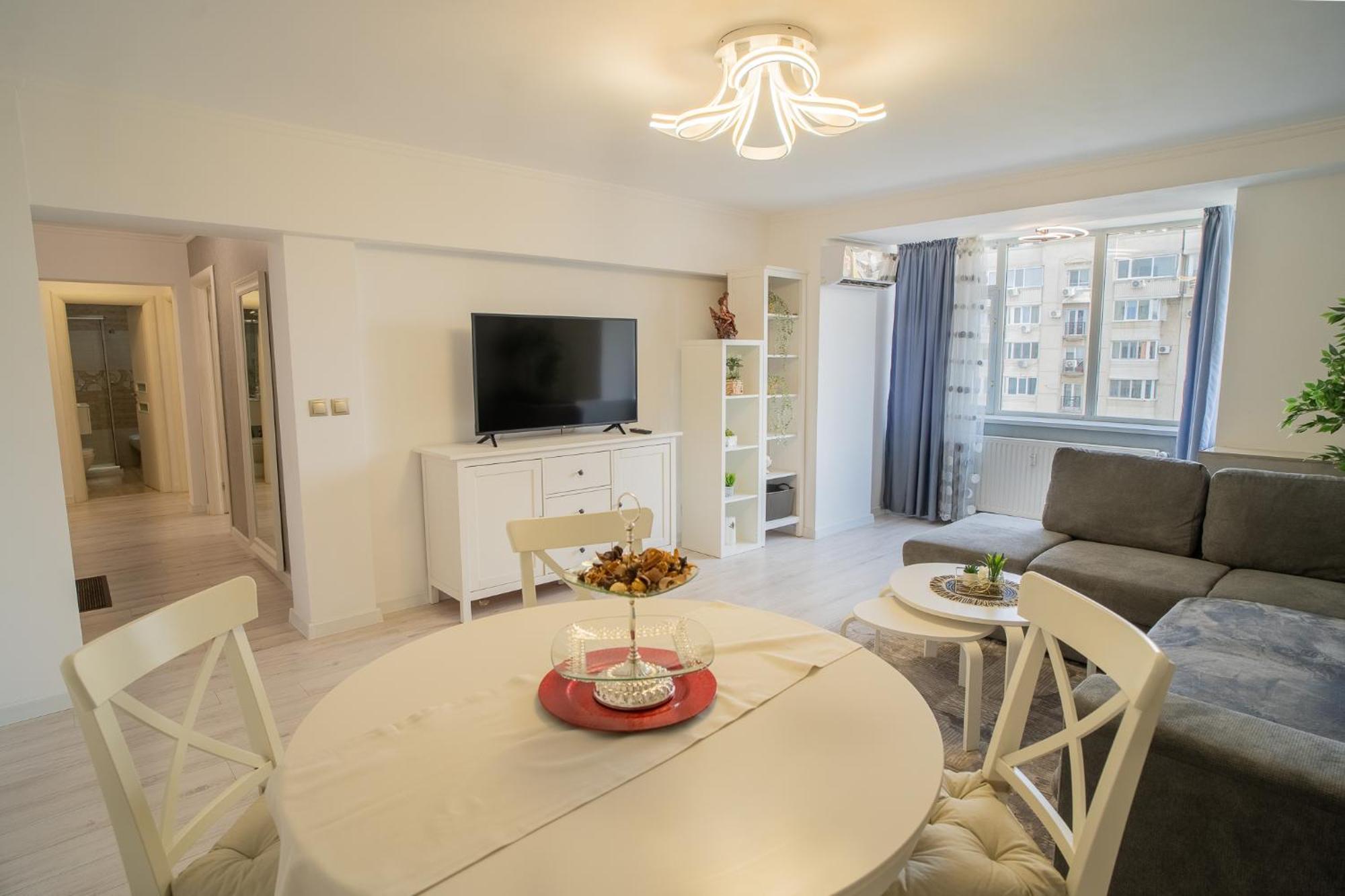 شقة Luxury 2Br On Decebal Avenue بوخارست المظهر الخارجي الصورة