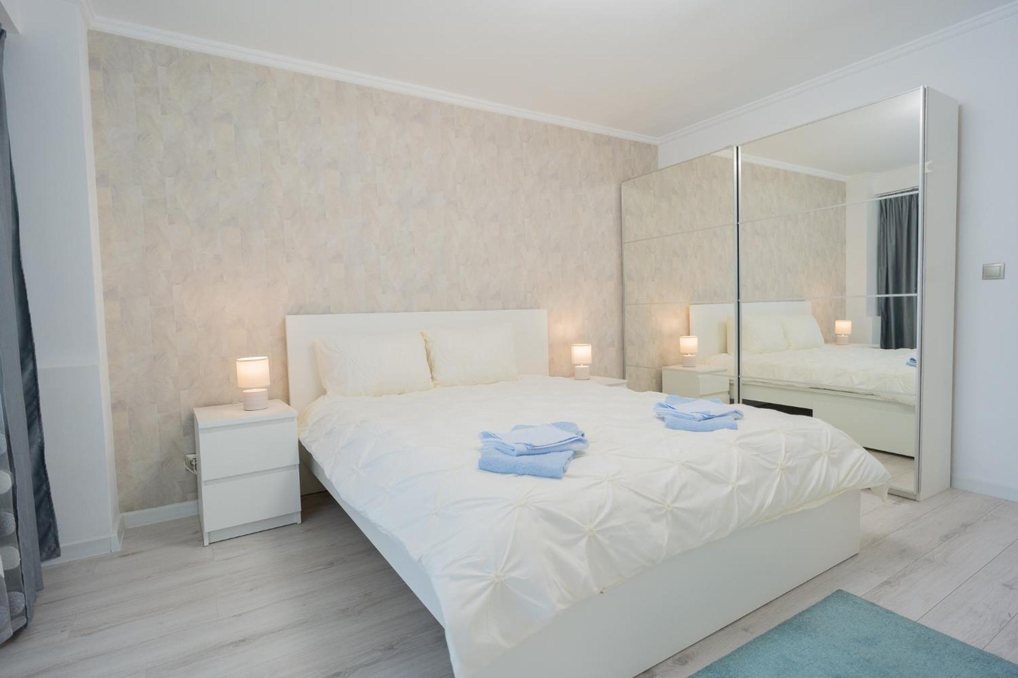 شقة Luxury 2Br On Decebal Avenue بوخارست المظهر الخارجي الصورة